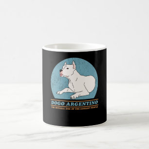 Dogo Argentino Hund der Coolen Dogo Argentinos Kaffeetasse