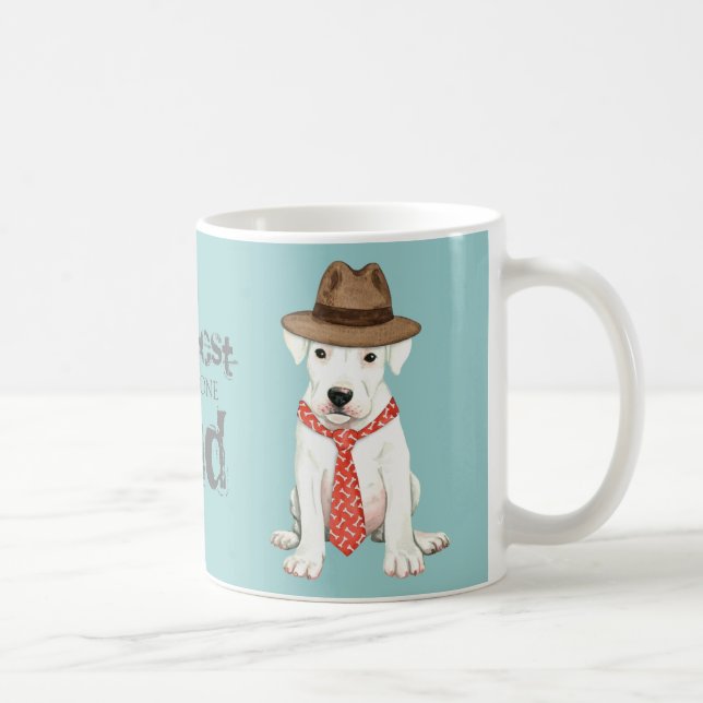 Dogo Argentino Kaffeetasse (Rechts)