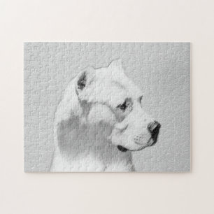 Dogo Argentino Malerei - Original Dog Art