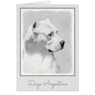 Dogo Argentino Malerei - Original Dog Art