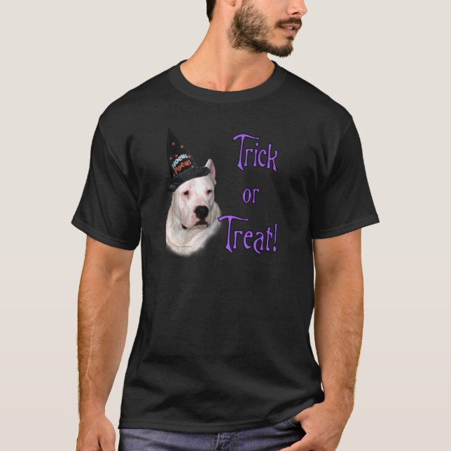 Dogo Argentino Trick T-Shirt (Vorderseite)