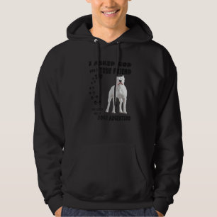 Dogo Argentino Zitat Mama Vater Drucken argentinis Hoodie