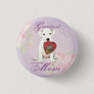Dogo Heart Mama Button