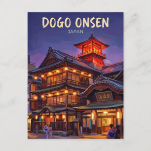 Dogo Onsen Japan Postkarte