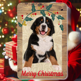 Dog's Foto Weihnachts-Kühlschrank Magnet 4 x 6