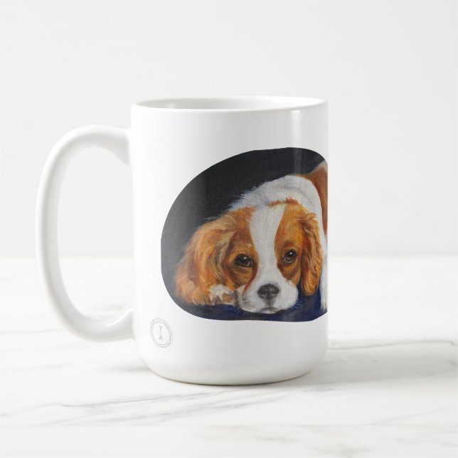 Dogs rule the world mug  (Gauche)