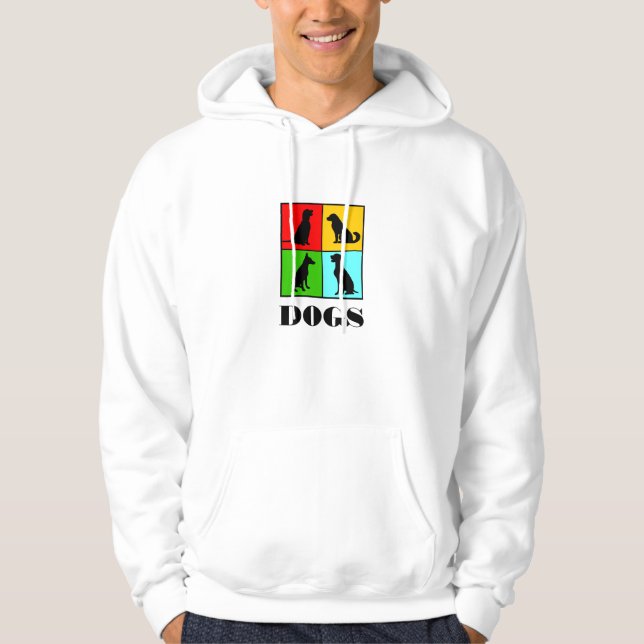 Dogs Styles Hoodie (Vorderseite)