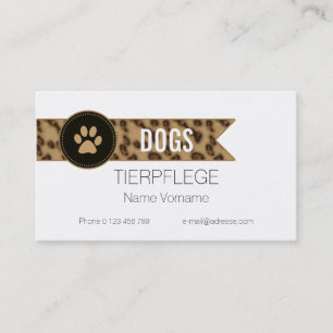Dogs Visitenkarte