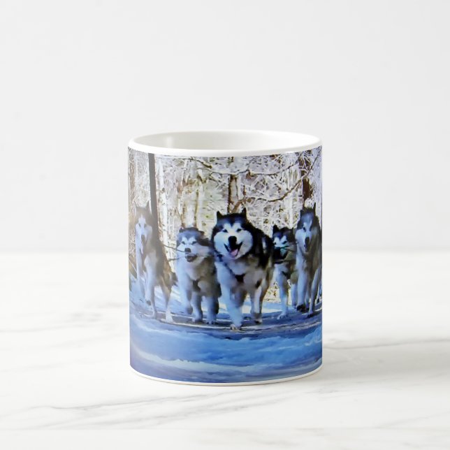 DOGSLEDING-TASSE KAFFEETASSE (Mittel)