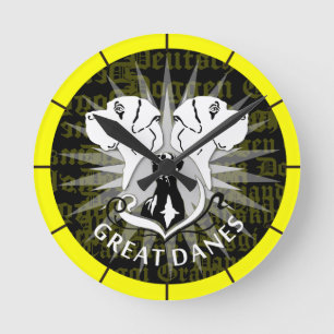 Dogtimer Runde Wanduhr