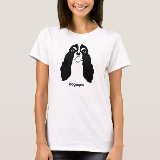 dogtopia ReihenShirt: Unbekümmerter König Charles T-Shirt