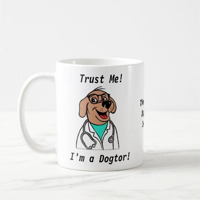 Dogtor Vet Mug (Gauche)