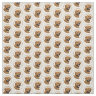 Dogue de Bordeaux Gemälde - Niedliche Hunde Kunst Stoff