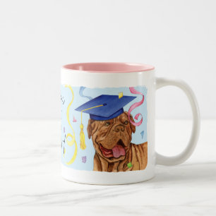 Dogue de Bordeaux Graduate Zweifarbige Tasse