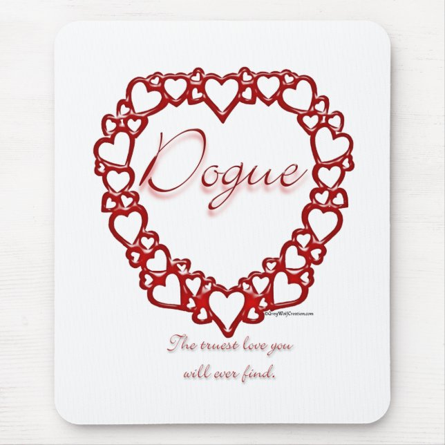Dogue de Bordeaux Locarno Mousepad (Vorne)