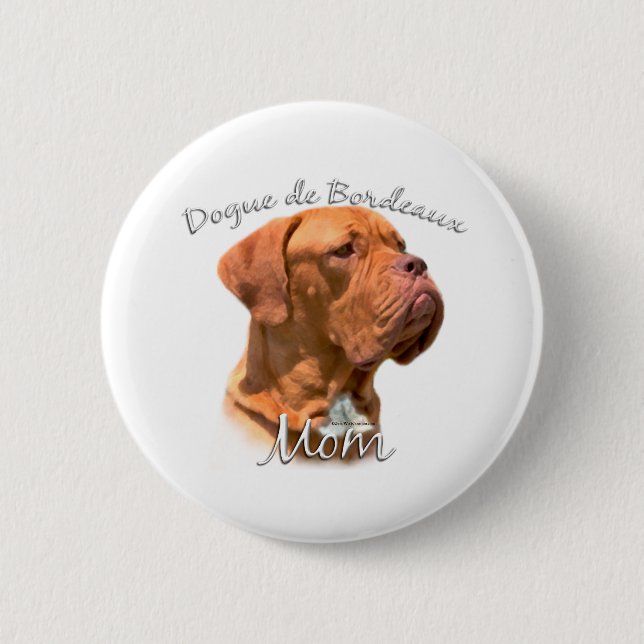 Dogue de Bordeaux Mama 2 Button (Vorderseite)