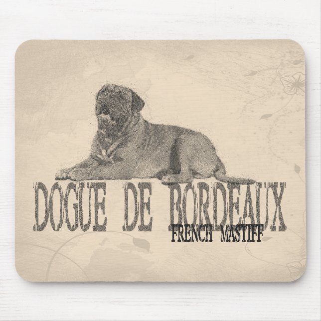 Dogue de Bordeaux Mousepad (Vorne)