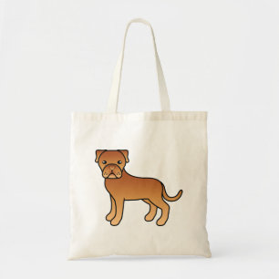 Dogue De Bordeaux Niedlicher Cartoon Dog Tragetasche