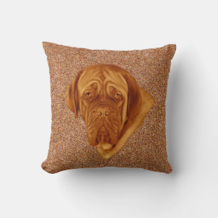 Dogue de Bordeaux Sooky Face Dog, Kissen