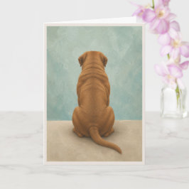Dogue de Bordeaux Sympathie-Karte Karte