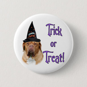 Dogue de Bordeaux Trick Button