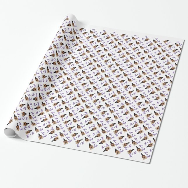 Dogue de Bordeaux Trick Geschenkpapier (Ungerollt)