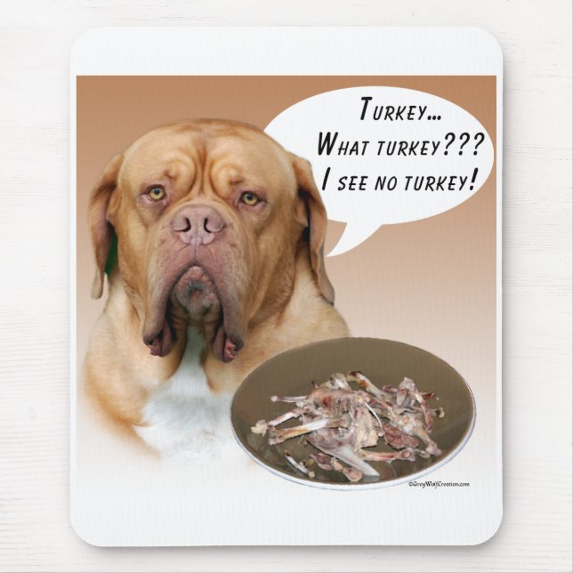 Dogue de Bordeaux Türkei Mousepad (Vorne)