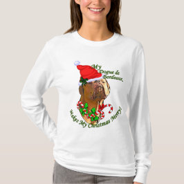 Dogue de Bordeaux Weihnachtsgeschenke T-Shirt