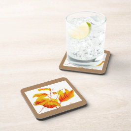 Dogwood-Blätter auf Untersetzer