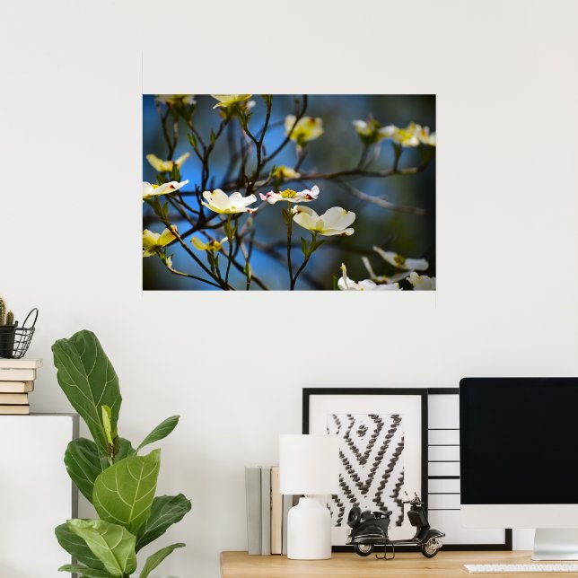 Dogwood Blossom, Poster (Heimbüro)