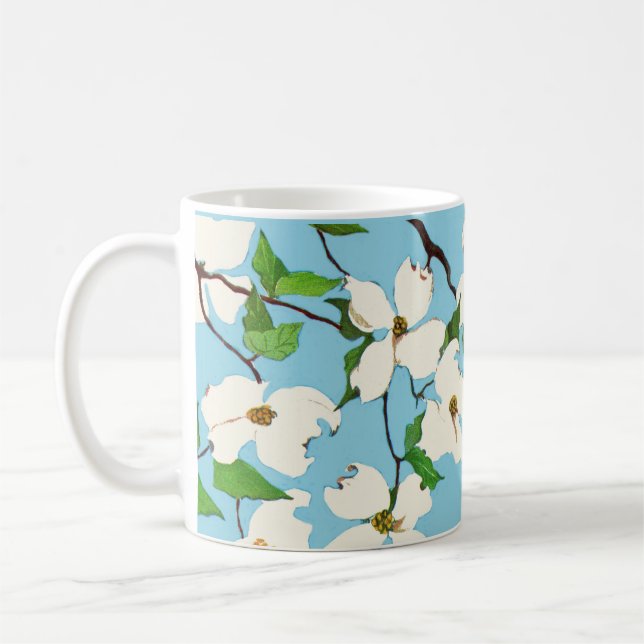 Dogwood-Blume Kaffeetasse (Links)