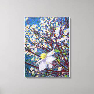 Dogwood-Blüten Leinwanddruck