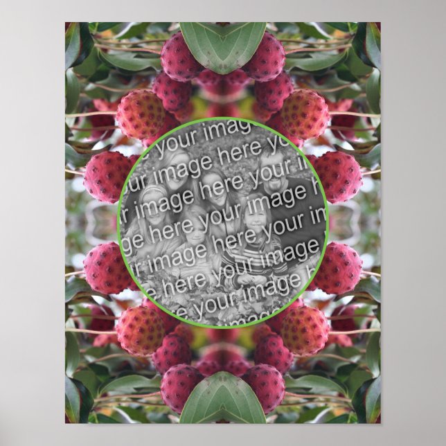 Dogwood Fruit Nature Frame erstellen Sie Ihr eigen Poster (Vorne)