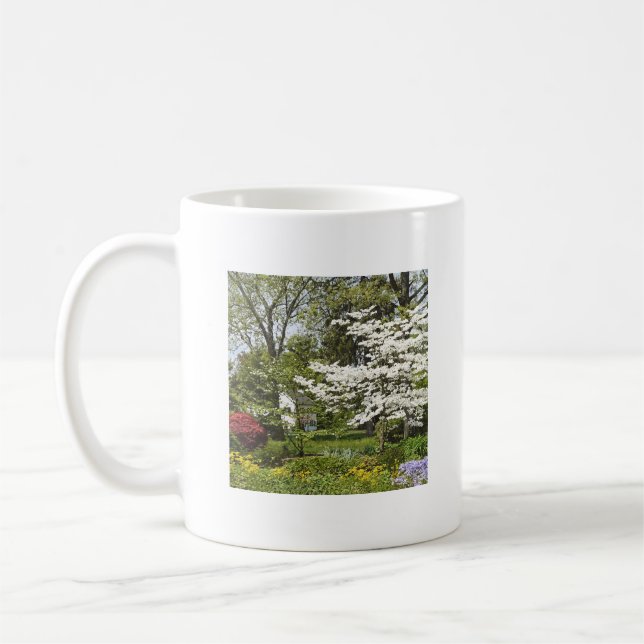 Dogwood in Bloom Kaffeetasse (Links)