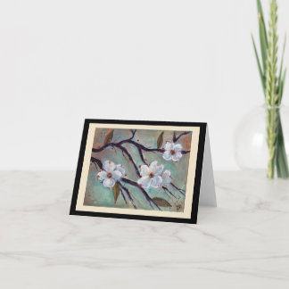 Dogwood Note Card Karte
