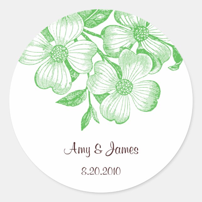 Dogwood Stickers (Vorderseite)