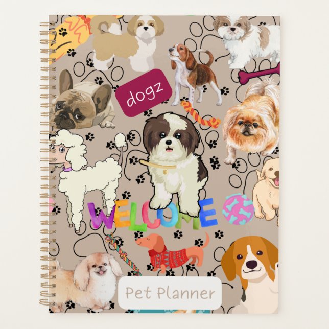 Dogz Bienvenue Pet Planner (Devant)