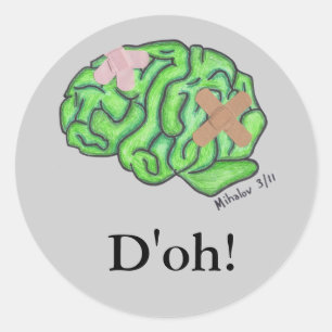 "D'oh !" autocollants