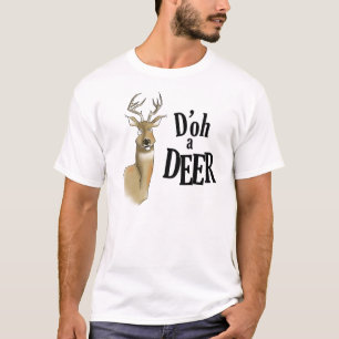 D'oh un T-shirt de cerfs communs