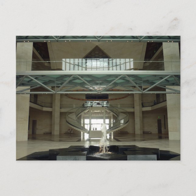 Doha Art Museum Lobby Postkarte (Vorderseite)