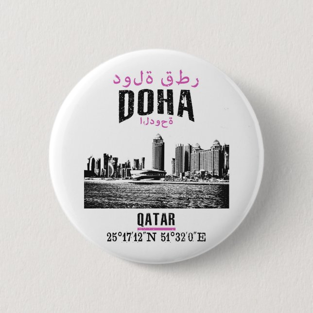 Doha Button (Vorderseite)