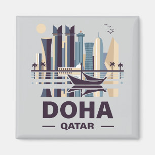 Doha-Halbinsel Katar Magnet