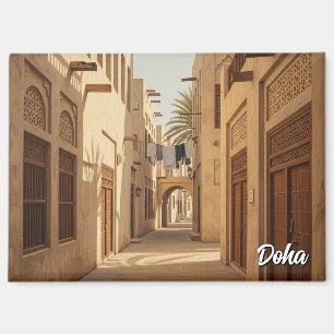Doha Katar Reise Magnet