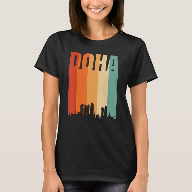 Doha Skyline T-Shirt (Vorderseite)