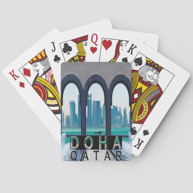 Doha Spielkarten (Rückseite)