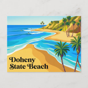 Doheny State Beach, Kalifornien Postkarte