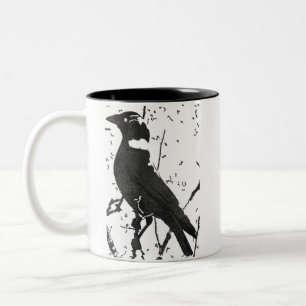 Dohlen-Tasse Zweifarbige Tasse