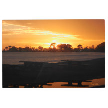 Doho orange du coucher du soleil