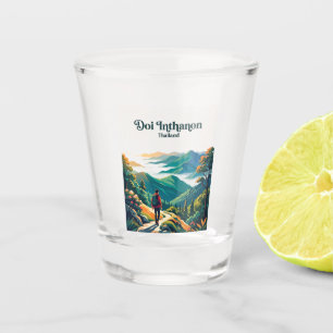 Doi Inthanon Thailand Schnapsglas