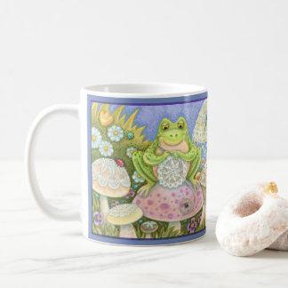 Doilies machen eine hoppy Zuhause FROG TASSE *Anpa